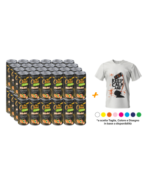 n. 48 Lattine Bibita Clemì + 1 T-shirt